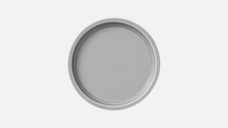 AIRFLOW ESSENTA - Teller halbtief rund pl. Boden - GRAY 23cm