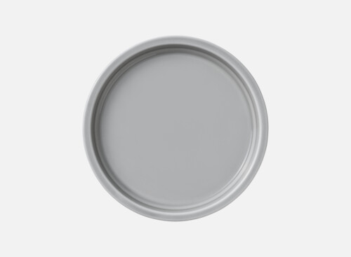 Teller halbtief rund pl. Boden GRAY 23cm