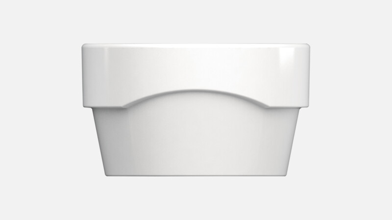 AIRFLOW - Suppenschälchen rund stpl. pl. Boden - 10cm/0.34l