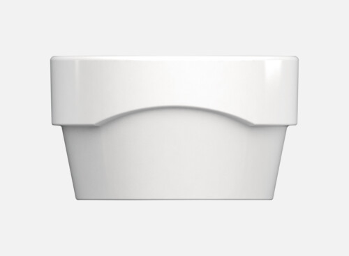 Suppenschälchen rund stpl. pl. Boden 10cm/0.34l