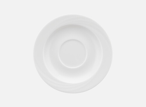 Spezialuntertasse rund Relief 17cm