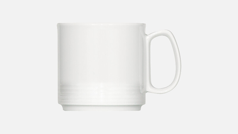 INVITA DIALOG - Spezialbecher stapelbar Relief - Kaffeebecher 0.27l