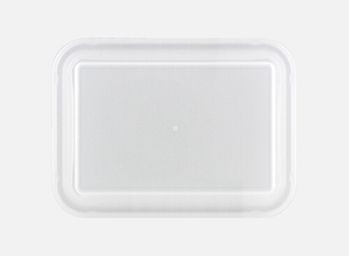 Deckel s. hoch milchig 17x13cm