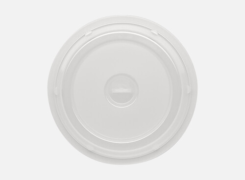 Cloche m. Griff hoch milchig 24cm