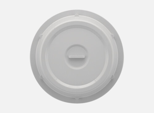 Cloche m. Griff hoch grau 160°C 24cm