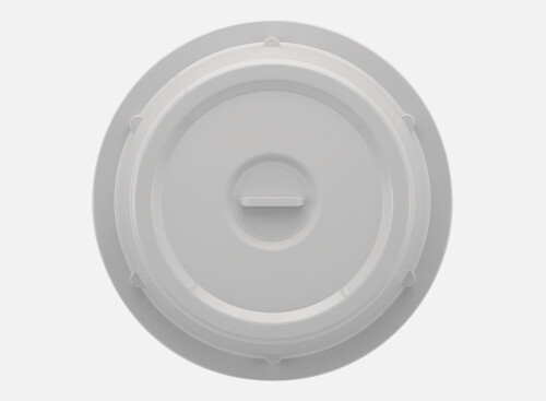 Cloche w. handle tall grey 160°C 26cm