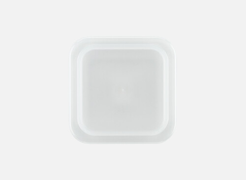 Deckel hoch milchig 10x10cm