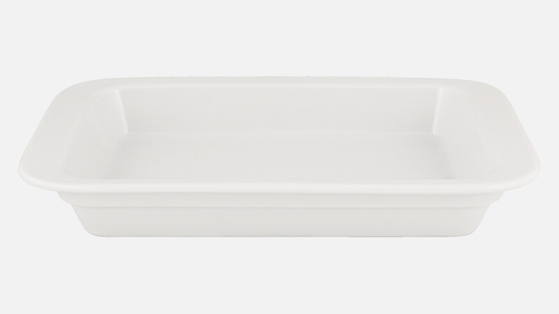 SYSTEMLINE - Platte tief rechteckig pl. Boden - Servierplatte 27x19cm