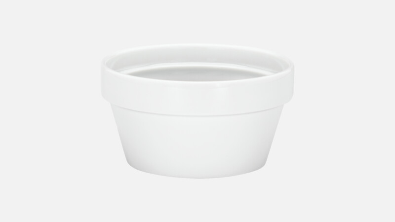 SYSTEMLINE - Suppenschale rund stpl. schwapps. - 12cm/0.45l