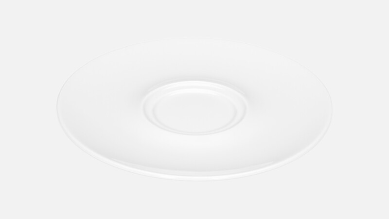 AVANTGARDE - Untertasse Doppelspiegel - 17cm