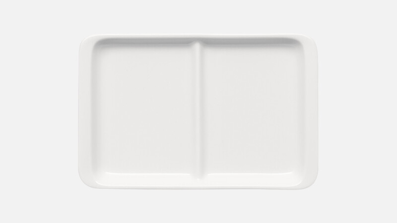 B1100 - Platte rechteckig - Servierplatte 21x14cm