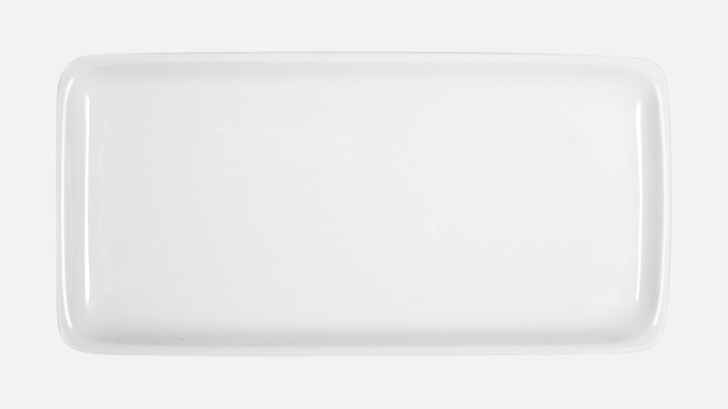B1100 - Platte rechteckig - Servierplatte 30x15cm
