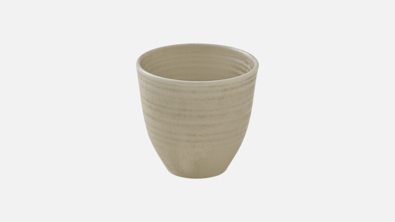 COUNTRY HOUSE - Bowl rund Struktur - SAND 10cm/0.34l