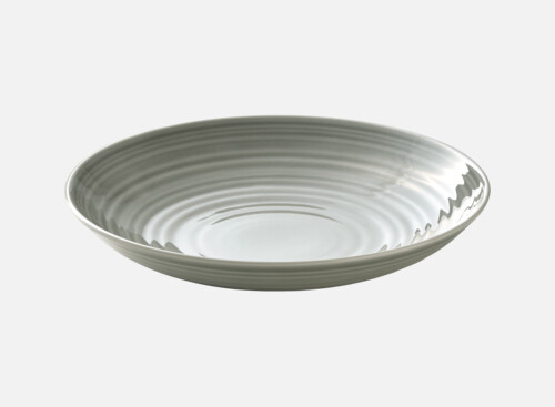 Teller tief rund coup Struktur GRAY 26cm