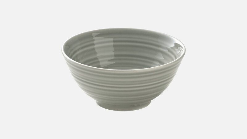 COUNTRY HOUSE - Bowl round structure - GRAY 13cm/0.39l