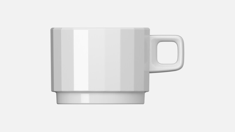 EDGE - Obertasse stapelbar - 0.20l