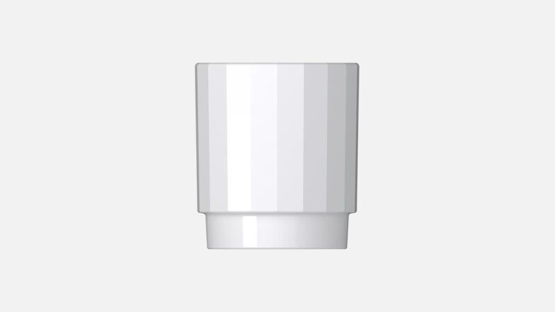 EDGE - Bowl rund stapelbar - 8cm/0.30l