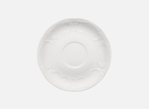 Saucer round embossed 11cm