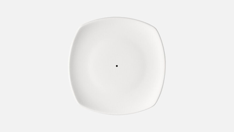 OPTIONS - Stand - Plate foursquare coupe 27cm