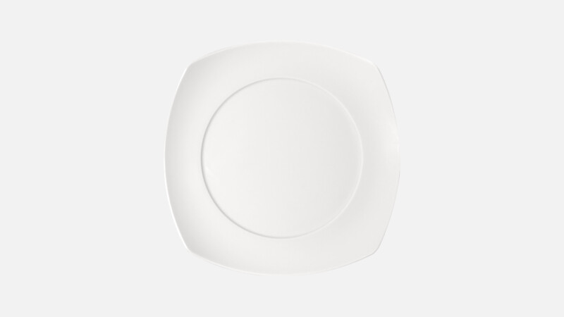 OPTIONS - Teller flach viereckig Fahne - Speiseteller 27cm