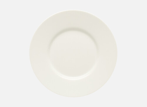 Teller flach rund Fahne 17cm