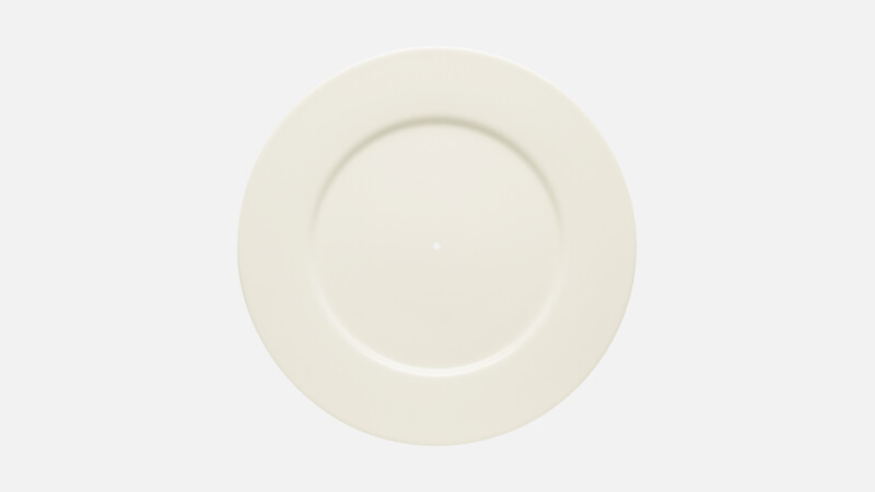 PURITY - Stand - Plate round with rim 29cm