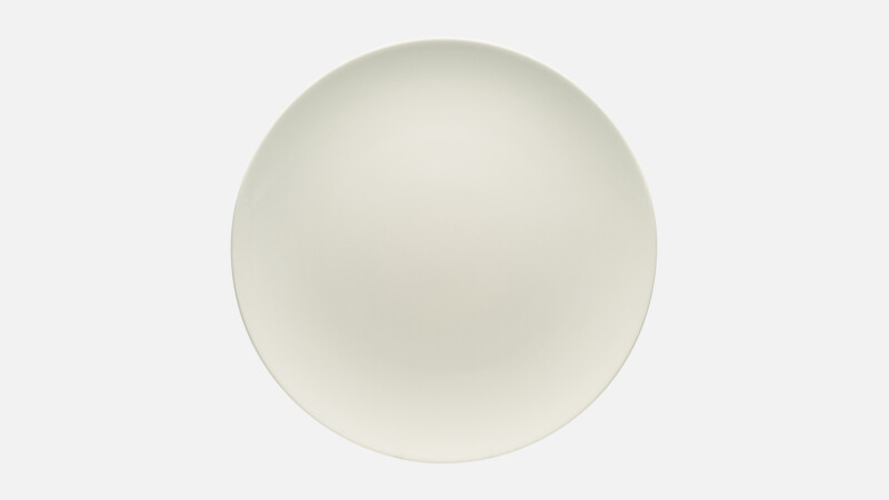 PURITY - Plate flat round coupe - Show plate 31cm
