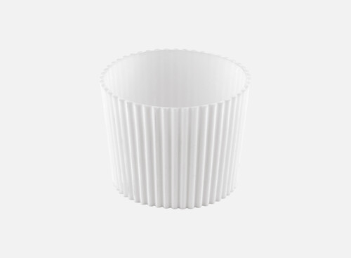 Banderole Coffee-2-Go breit weiss