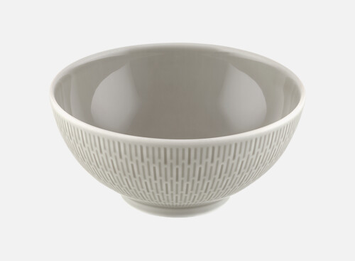 Bowl rund Struktur GRAY 13cm/0.45l
