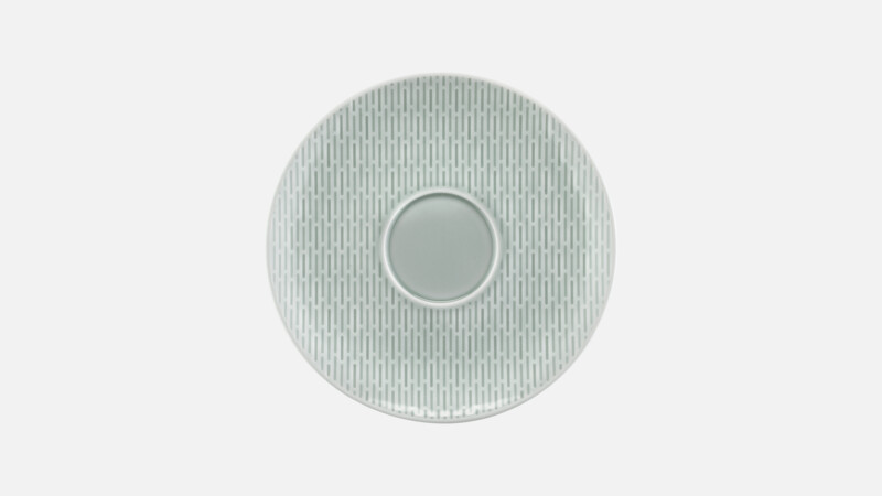 SCOPE - Kombi-Untertasse rund Struktur - SEA 16cm