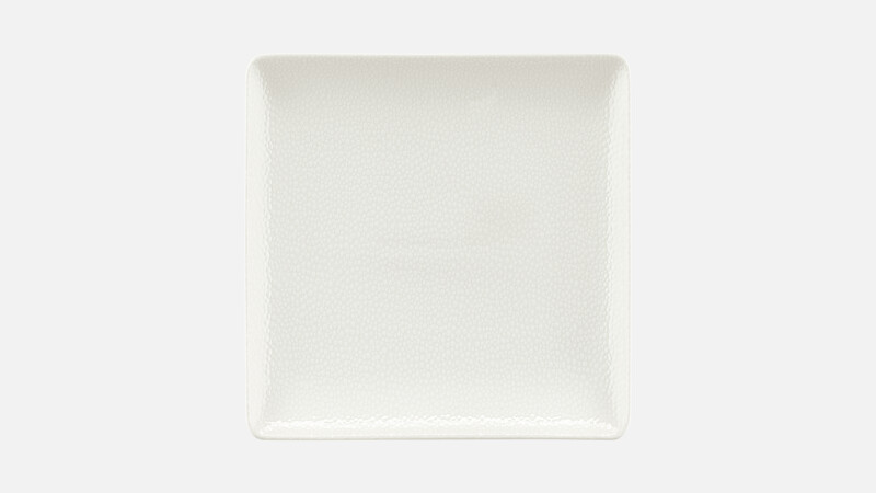 PURITY - Teller flach quadratisch coup - Speiseteller 27x27cm