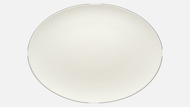 PURITY - Platte oval coup - Servierplatte 37x27cm