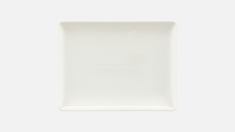 PURITY - Platte rechteckig coup - Servierplatte 20x15cm