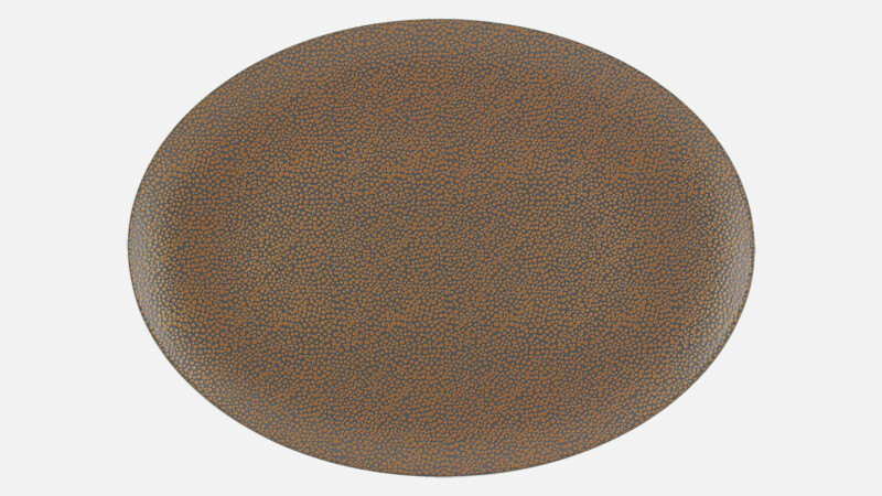 PURITY - Platte oval coup - Servierplatte 37x27cm
