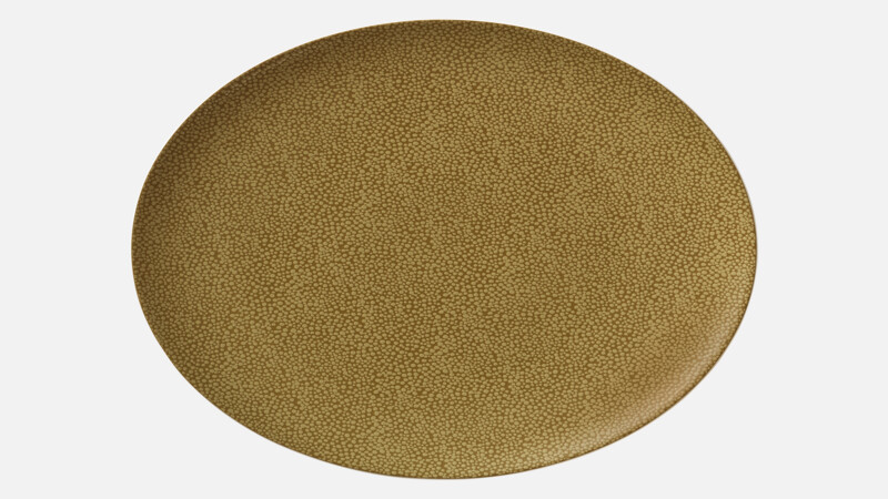PURITY - Platte oval coup - Servierplatte 37x27cm