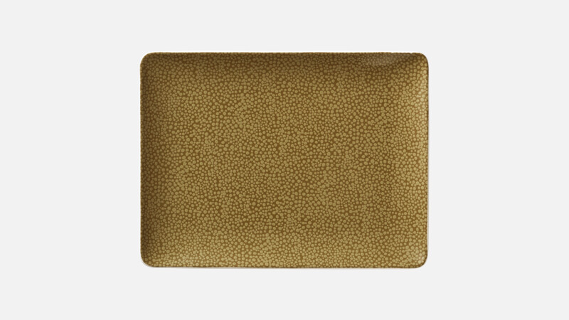 PURITY - Platte rechteckig coup - Servierplatte 20x15cm
