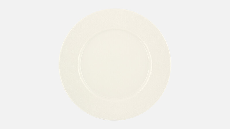 PURITY - Teller flach rund Fahne - Platzteller 32cm