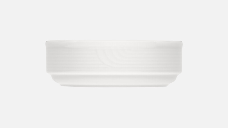 CARAT - Bowl round stackable embossed - 12cm/0.33l