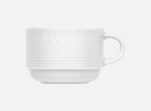 Obertasse stapelbar Relief 0.28l