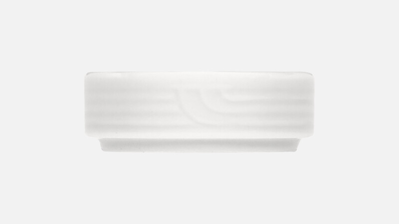 CARAT - Small dish round stackable embossed - 8cm/0.07l