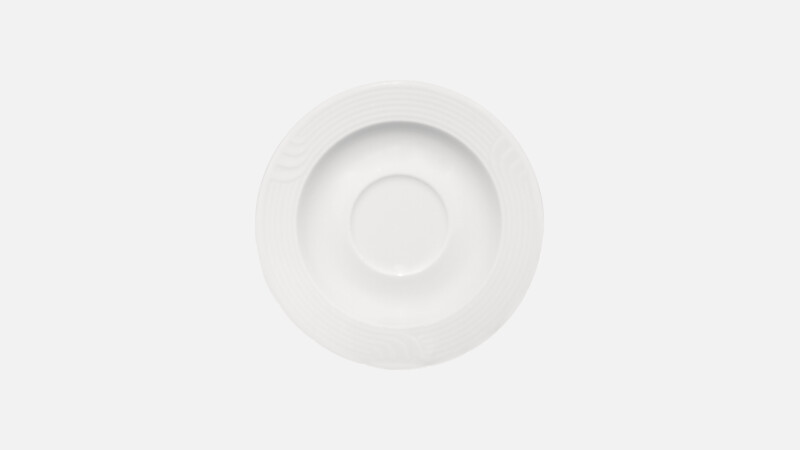 CARAT - Untertasse rund Relief - 13cm