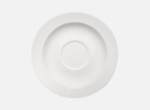 Combi saucer round embossed 16cm