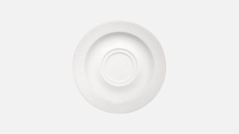 CARAT - Untertasse Doppelspiegel Relief - 16cm