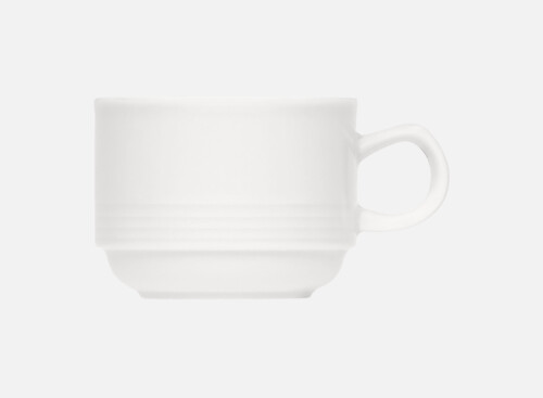 Obertasse stapelbar Relief 0.18l