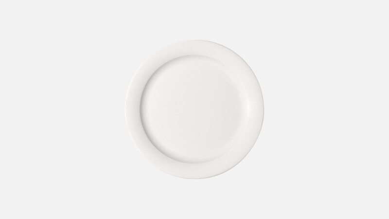 DIMENSION - Teller flach rund Fahne - Brotteller 16cm