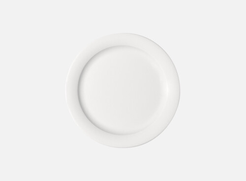 Teller flach rund Fahne 16cm