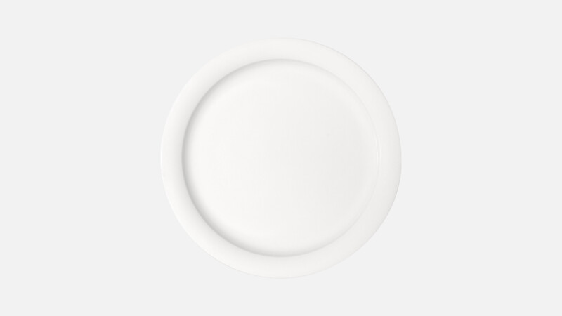 DIMENSION - Teller flach rund schmale Fahne - 25cm