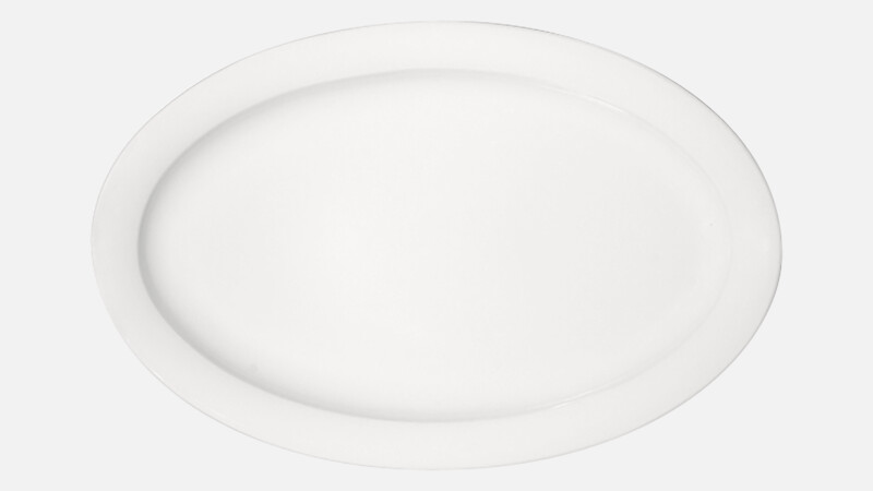DIMENSION - Platte oval Fahne - Servierplatte 36x24cm