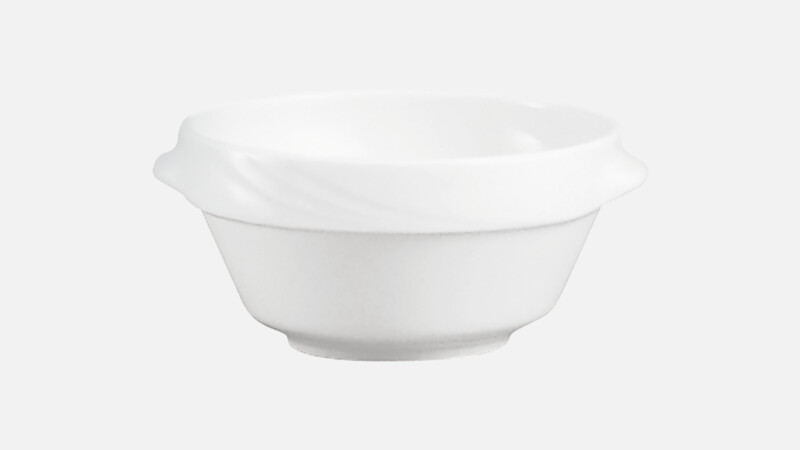 DONNA - Suppenschale rund stpl. Relief - 13cm/0.50l