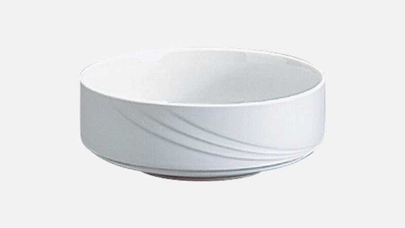 DONNA - Schale rund stapelbar Relief - 12cm/0.30l